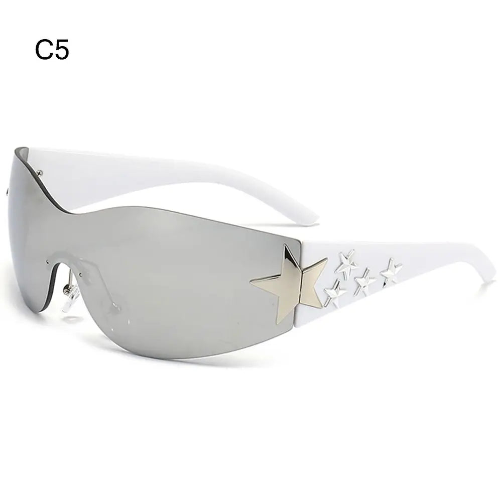 Rimless Y2K Sunglasses for Women and Men