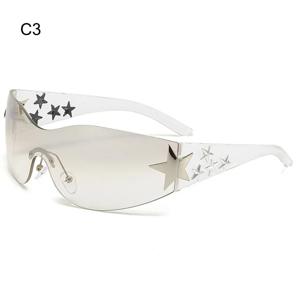 Rimless Y2K Sunglasses for Women and Men