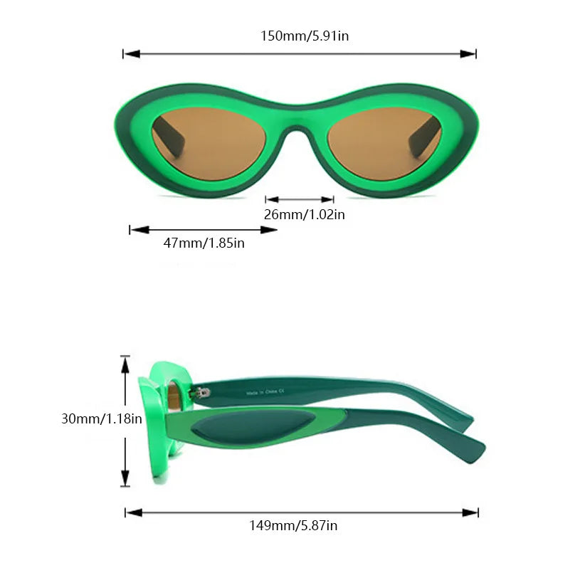 Y2K Cat Eye Sunglasses