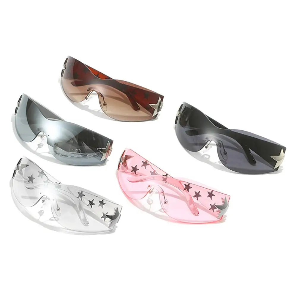 Rimless Y2K Sunglasses for Women and Men 